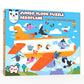 Play Panda Aeroplane Jumbo Floor Puzzle,15 Large Piece Learning Toy For Kids Age 3+
