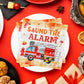 Fire Truck Birthday Party Supplies Napkins - Firefighter Birthday Party Decorations, 40Pcs Fire Truck Napkins, Disposable Firema