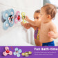 Likee Strong Suction Cup Fidget Spinnerz Sensory Bath Toys For Baby 12 18 Months Airplane Car Travel Table & Window Toys For 1 2 Years Old Toddler Boys And Girls (Insect-2)