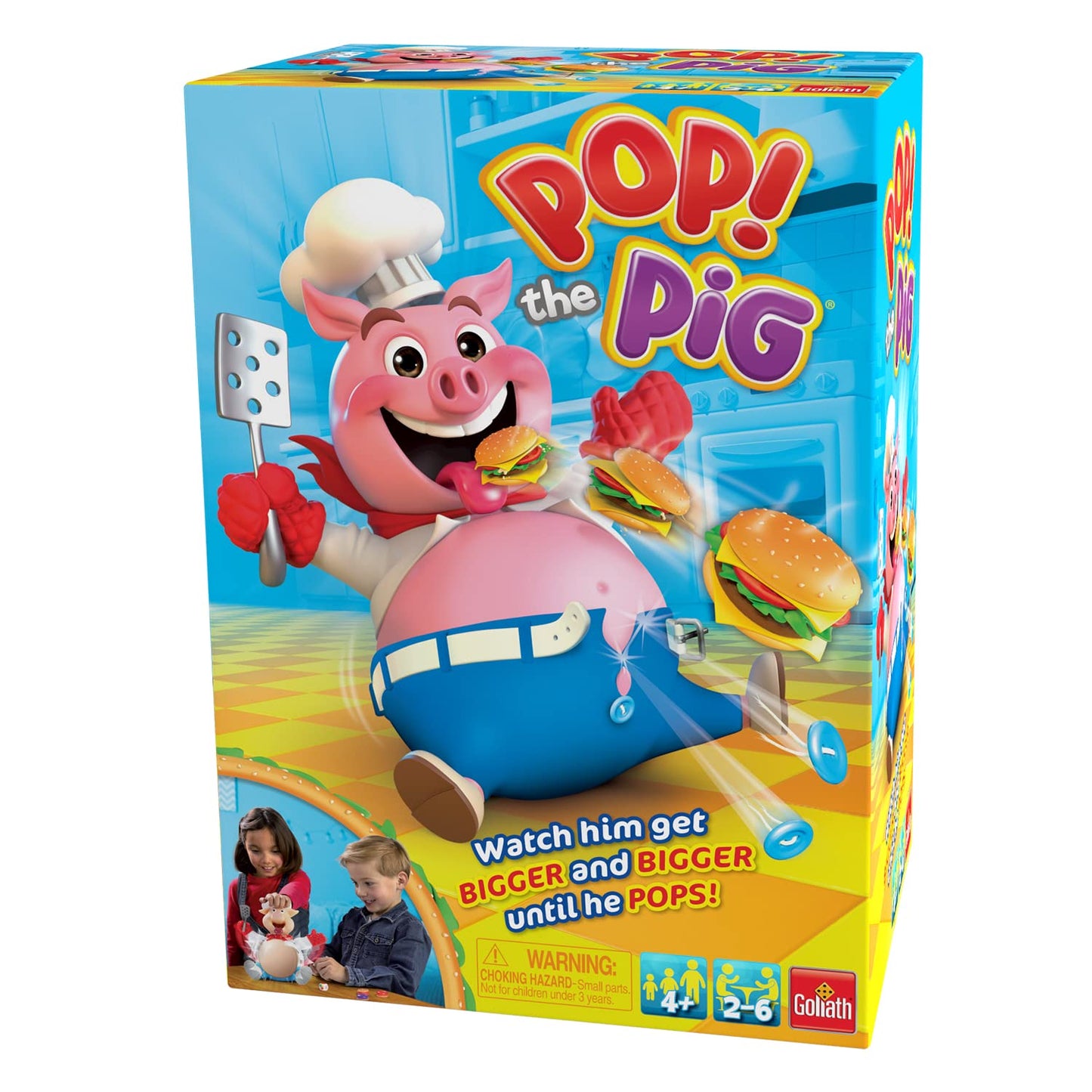 Goliath Pop The Pig Game with Greedy Granny Old Maid Card Game - Multi Color, Model 914474, Plastic Material