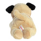 Aurora Flopsie 12 Pug-Ger Plush Toy - Multi Color, Soft Stuffed Animal for Kids and Collectors