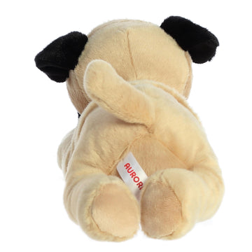 Aurora Flopsie 12 Pug-Ger Plush Toy - Multi Color, Soft Stuffed Animal for Kids and Collectors