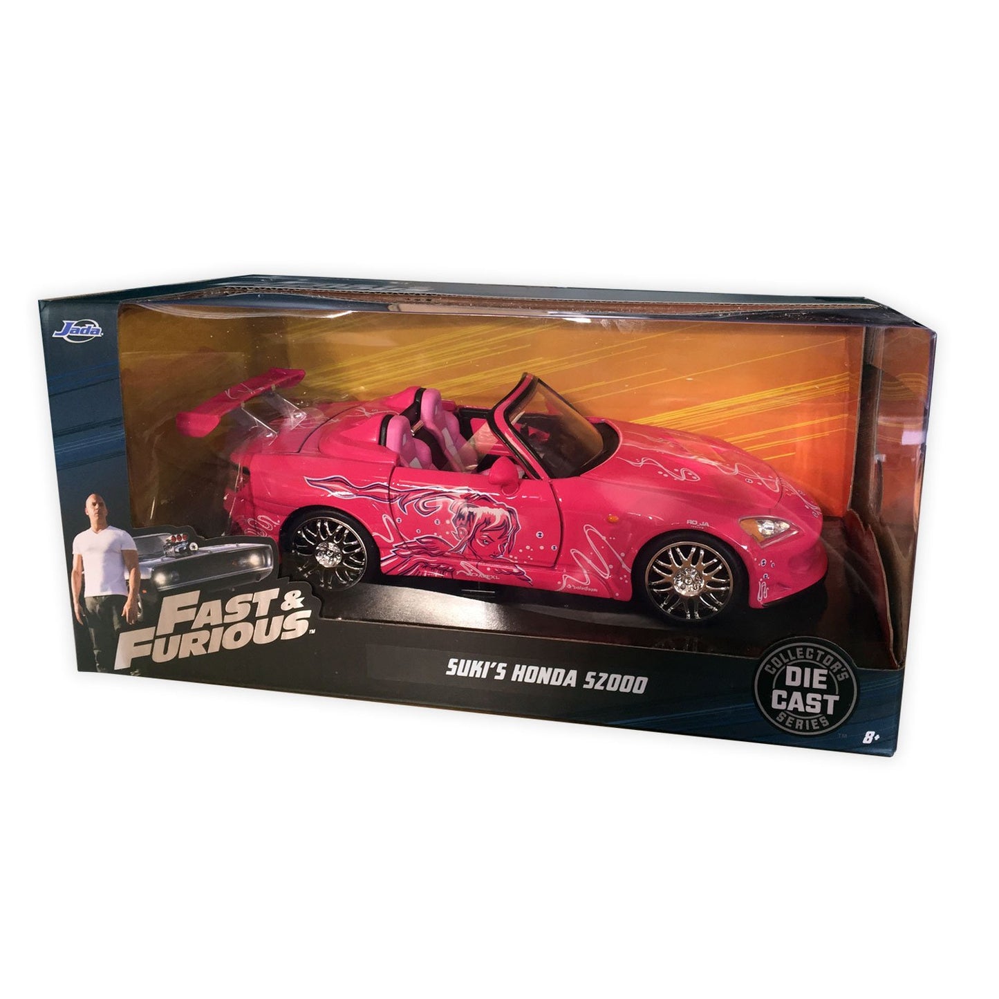 Suki'S 2001 Honda S2000 - 2 Fast 2 Furious 1:24 Diecast Model