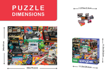 Springbok'S 1000 Piece Jigsaw Puzzle Gamer'S Trove, Multi
