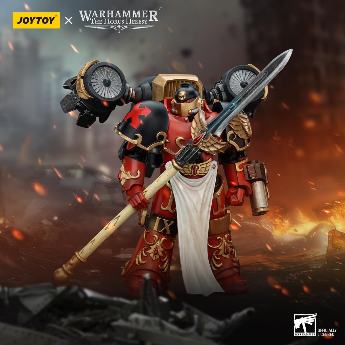 malt-inspiredISE JOYTOY 1/18 Action Figures - Warhammer The Horus Heresy Blood Angels Dawnbreaker Cohort Dawnbreaker 1-5 Classic Character Collectible Age 15 and Above