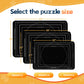 Pohxev Jigsaw Puzzle Mat Roll Up, Portable Saver Pad 48    X 35    Up To 3000 Pieces, Puzzle Matt Rollup With Non-Slip Rubber Bo