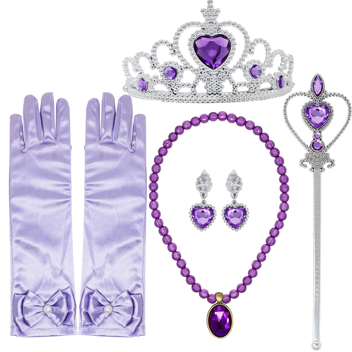 Fancydresswale Plastic Dress Up Accessories, Purple