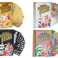 Pn Avan Football Card Set Waterproof Plastic Car 4 Colour Golden 55. Silver 55. Black 55. Rainbow 55 (220Pca Set)