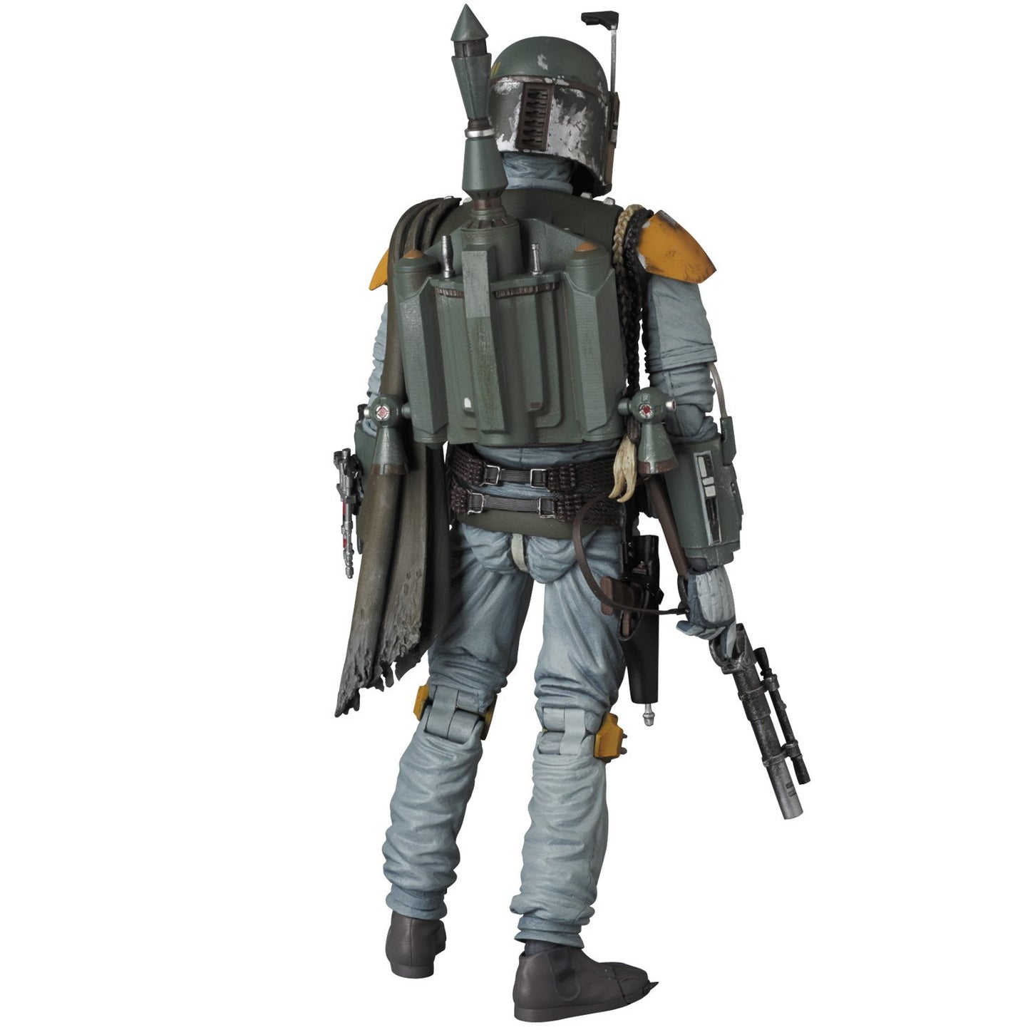 MEDICOM TOY Boba Fett MAFEX No. 16 Action Figure, 6.29 Inch, Green/Silver Plastic Collectible