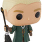Funko - Harry Potter-Draco Malfoy Quidditch Figurine, Multicoloured, 6881