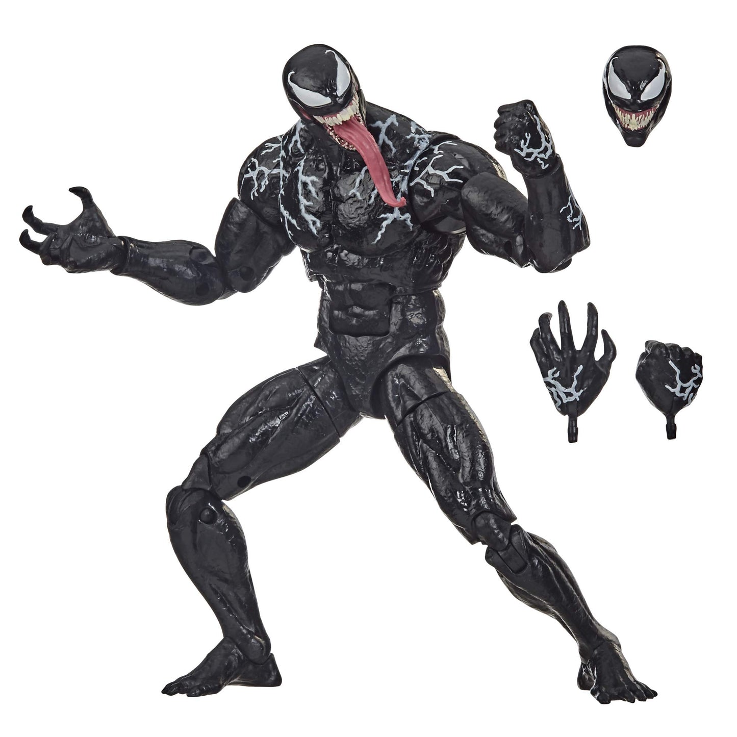 Marvel Hasbro Legends Series Venom 6-Inch Collectible Action Figure Venom Toy, Premium Design And 3 Accessories