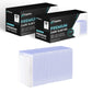 400 Pack Top Loaders For Cards, 200 Pack 3X4 Hard Plastic Card Sleeves And 200 Pack Penny Card Sleeves, Baseball Card Protectors
