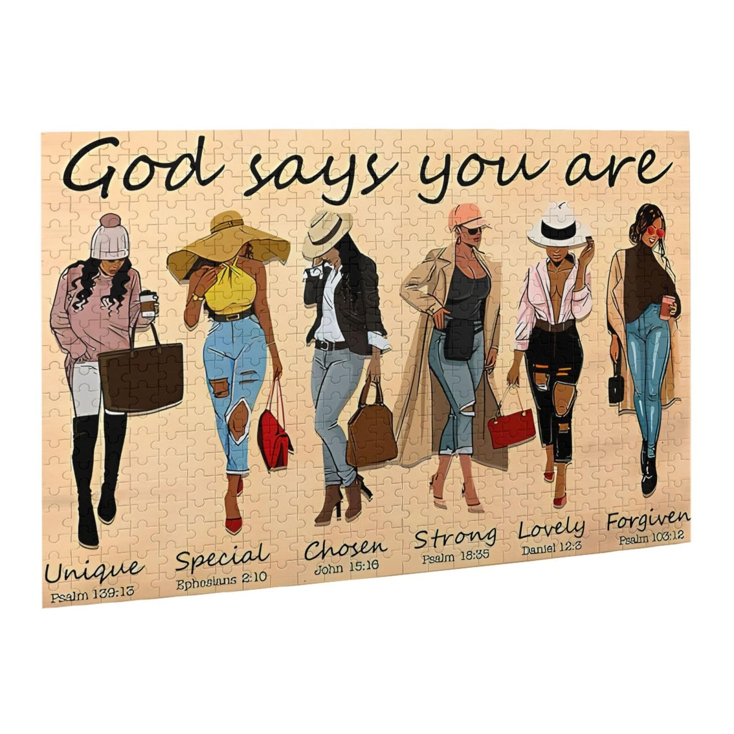 Black Queen Girl Jigsaw Puzzles African American Jigsaw Puzzles For Adults Fun Family Game Motivational Toy Educational Intellec