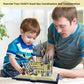 Magic Castle Book Toy Compatible With Lego, Magic Book Castle Building Blocks Toys For Boys 6-12 Years Old, Creative Stem Building Toys For Kids Birthday Christmas