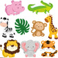 Festiko27 Pieces Jungle Themed Party Decorations, Jungle Animals Cutouts Animals Theme Party Signs Paper Cutouts For Theme Party