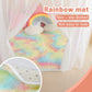 Senodeer Princess Tent For Girls Indoor: With Rainbow Rug, Star Lights - White Play Tent For Kids, Girls Toys For Indoor Princess Games