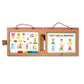 Melissa & Doug Natural Play: Play, Draw, Create Reusable Drawing & Magnet Kit - Princesses (54 Magnets, 5 Dry-Erase Markers) - F
