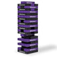 Wild Sports NFL Minnesota Vikings Table Top Stackers, 3"x1"x0.5", Wood, Team Color, Model 1-1-31000-CL117Q