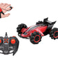 Lexibook, Crosslander Fire, Remote-Controlled car, up to 12km/h, 4 Wheel Drive, Smoke Jet, Light and Sound Effects, Music, Remot
