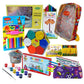 Rabbit Art & Play Paint Kit Bag For Kids | Art Craft Kit | Drawing & Painting Kit | 12 Color Oil Pastels | 12 Color Pencils | 50