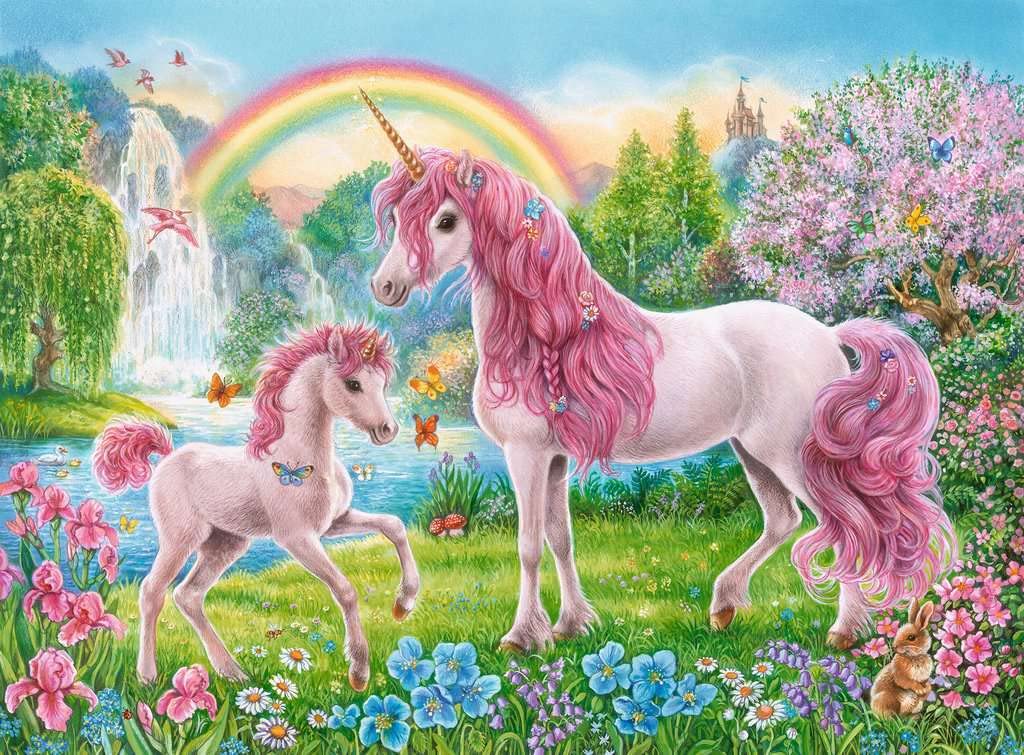 Ravensburger Magical Unicorns 100 Piece Xxl Jigsaw Puzzle For Kids – 13698 | Unique, Pieces | Anti-Glare Surface | Fsc Certified, Eco-Friendly | Makes A Great Gift For Ages 4 And Up