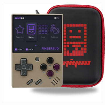 Miyoo Mini V4 Onionos Handheld Game Console 2.8-Inch 750*560 Ips Screen Miyoo-Mini V4 Onion-System With Portable Case Gray