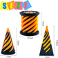 3 Packs Impossible Cone, Spiral Cone Fidget Toy 3D Printed Spiral Cone Toy, Pyramid Passthrough Sculpture, Mini Cones Pass Throu
