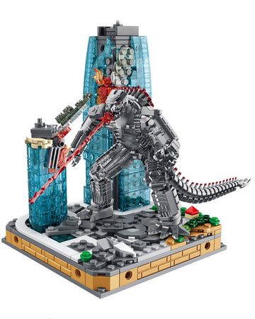 Littco Gvdzill Action Figure With Heat Ray, The New Empire Building Set Gifts For Adults And Kids -375Pcs