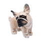 Yonlit Lifelike French Bulldog Stuffed Animal Animated Plush Puppy Toy Doll Super Realistic Dogs Act Like Real Excellent Gifts For Kids Birthday Party Dog Collection 9 Inches (Bulldog)