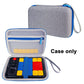 Hard Carrying Case For Giiker Super Slide Brain Games, Protective Storage Holder For Giiker Brain Teaser Puzzles Interactive Handheld Game Console Accessories (Blue Case Only)