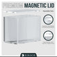 Dinavio Crafthouse Pkmn Booster Box Case Stackable Acrylic Display - 8Mm + 5Mm Ultra Thick Acrylic With 5X3Mm Strong Magnets - Pkmn Booster Box Case Protector - Compatible With Pkmn Booster Boxes