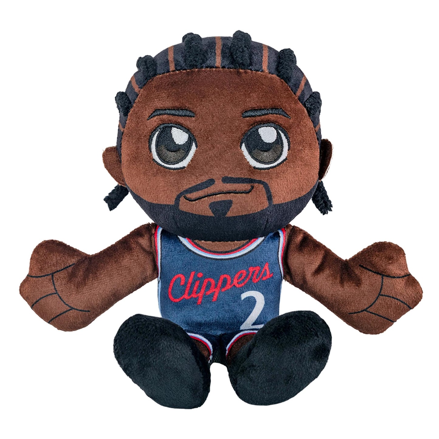 Bleacher Creatures Los Angeles Clippers Kawhi Leonard 8'' Nba Kuricha Sitting Plush - Soft Chibi Inspired Nba Superstar