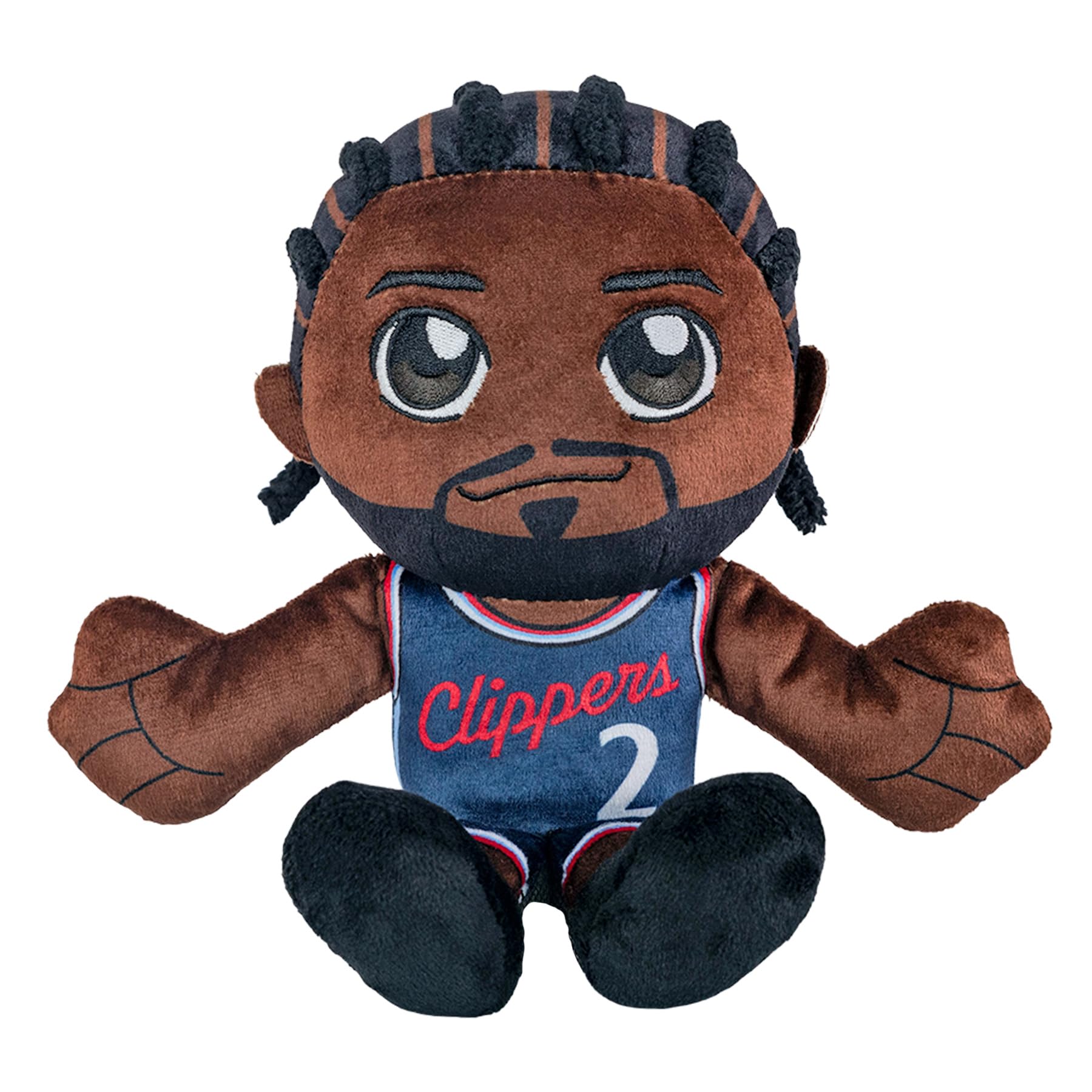 Bleacher Creatures Los Angeles Clippers Kawhi Leonard 8'' Nba Kuricha Sitting Plush - Soft Chibi Inspired Nba Superstar