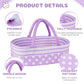 Babeside 8 Pcs Reborn Baby Doll Clothes With Bassinet For 17-22 Inch Baby Doll, Baby Doll Clothes Outfit Accessories Fit Newborn Baby Doll Girl