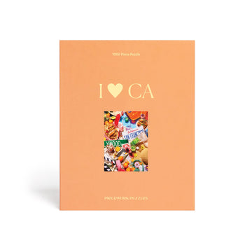 Piecework I Love Ca 1000 Piece Puzzle For Adults, Challenging Jigsaw With California Inspired Imagery, Soft-Touch Puzzle Gift -