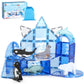 Diophso Magnetic Tiles For Kids 3-8, Frozen Toys Magnet Building Blocks Set With 6 Arctic Animals And Exquisite Pattern, Learnin
