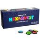 Hexaquest: The Strategic Trivia Board Game – 1500 Questions, 6 Categories, 65 Hexagon Tiles, Premium Bag – Fun, Quick To Learn, Perfect For Game Nights, Families & Parties
