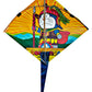 RUHANI Plastic Cartoon Character Kites, Multicolor, (Pack of 20)