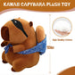 NXNYNZ Cute Capybara Carrying Bread Plush Toy Soft Capybara Stuffed Animal Toy for Girls Kids mature-themed Birthday Gift 13.5 Inch (Cute Capybara Plush Toy)