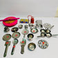 Stainless Steel Kitchen Set for Kids/Kitchen Toys for Kids/Pretend Kitchen Play Set for Kids