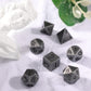 10mm Mini DND Metal Dice Set,3 Sets Antique Copper D&D Dice Set-Micro Polyhedral Dice Set,Perfect in Clear Display Tube for DND