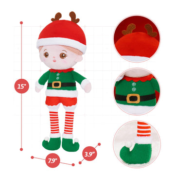 Ouozzz Christmas Dolls Baby Girl Gifts - Soft Baby Doll For Baby Girls Toys 1 Year Old Girl Gifts | Ideal For Collecting And Dec