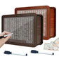 2025 New Wooden Money Saving Challenge Box, 2Pcs Cash Vault Wooden Savings Box,Adults Money Box With Counter For Savings Goal $10000 Best Gift For Friends(Brown + Black)