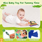 Gkdoms Soft Baby Books Animal Tails Baby Toy Touch And Feel Crinkle Cloth Book Infant Toy With Non-Toxic Fabrics, For Newborn Bo