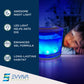 Evviva Ant Habitat W/Led Light. Enjoy A Magnificent Habitat. Great For Kids & Adults. Evviva Ant Ecosystem W/Enhanced Blue Gel.