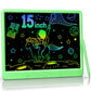 Lcd Writing Tablet 15 Inch, Colorful Erasable Doodle Board Drawing Pad, Magic Drawing Tablet For Kids Toddler, Reusable Electron