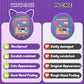 2pack Winceed Silicone Case for Tamagotchi Uni, Protective Cover for Tamagotchi Uni Protector Skin with Hand Strap (Pink+Purple)