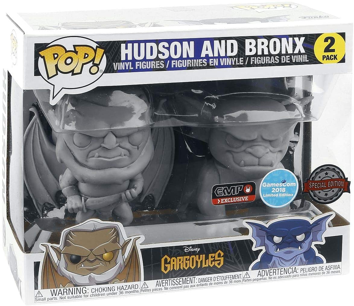 Funko Pop! Gargoyles Stone Hudson And Bronx 2 Pack Exclusive