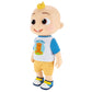 CoComelon Deluxe Interactive JJ Doll - Includes JJ  Shirt  Shorts  Pair of Shoes  Bowl of Peas  Spoon - Toys for Preschoolers