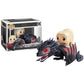 Funko Pop Rides: Game of Thrones Dragon & Daenerys Figure, Model 7235, PVC Material